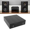 Selector switch from 2 amplifiers to 2 speaker manual switcher splitter combiner box with copper banana sound 2 in 2 audiophile SPLP2 speakers,