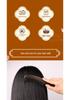Moon-Shaped Solid Wood Comb for Men and Women – Deep Precious Treasure, Home Daily Use, Engraved Design