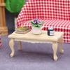 1:12 Dollhouses Miniature Table Coffee Mini Dollhouses Furniture Dollhouses DecorationsAccessories Educational Toy