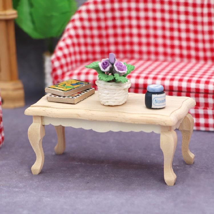 1:12 Dollhouses Miniature Table Coffee Mini Dollhouses Furniture Dollhouses DecorationsAccessories Educational Toy