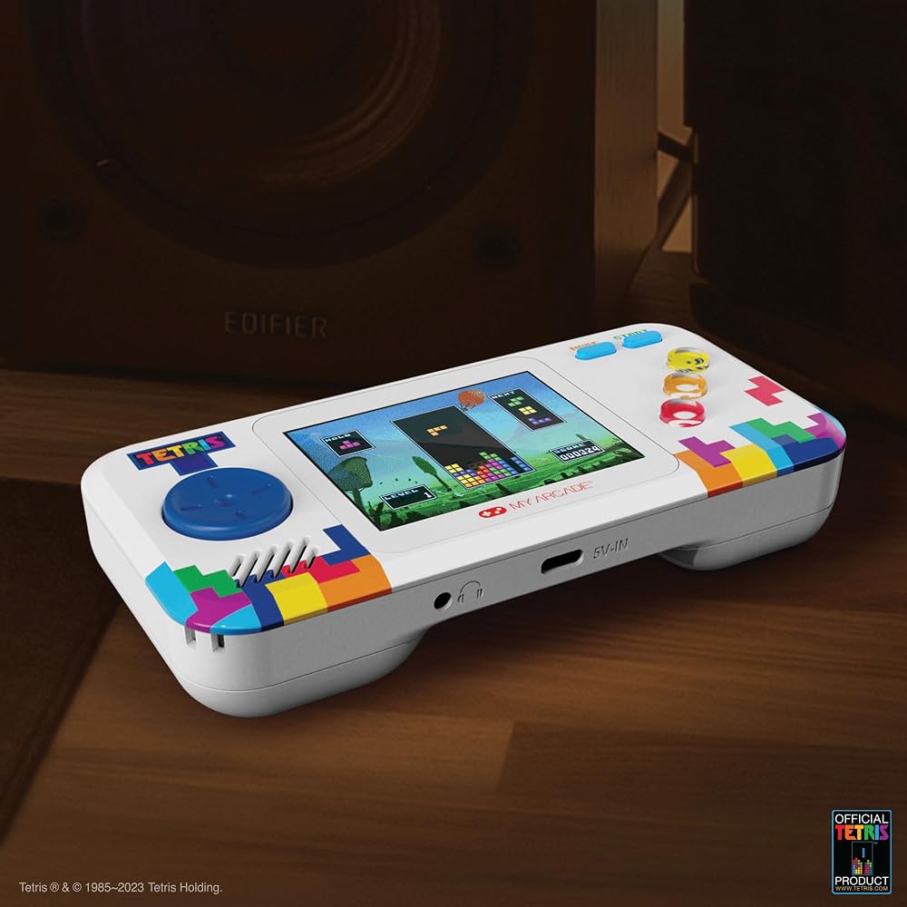 My Arcade Tetris Pocket Player Pro: Classic Tetris, Portable Video Game, Arcade 2.75" Display Kid...