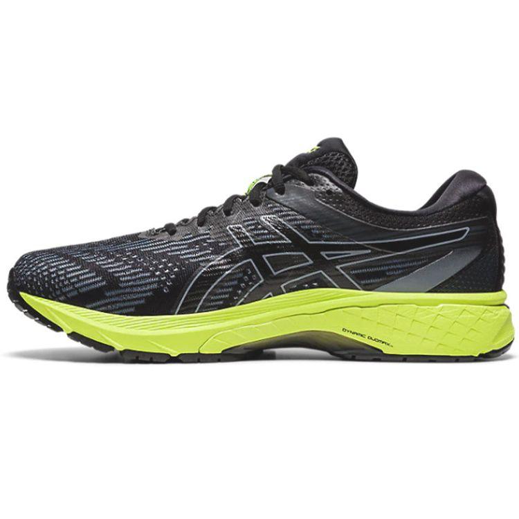 

Мужские кроссовки ASICS GT 2000 8 Black Sour Yuzu Carrier-серый 1011A690-011