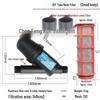 360° Rotating Sprinkler Head with 120 Mesh Filter for Greenhouse Drip Irrigation Systems