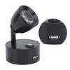 Wohnmobil Leselampe LED Innen Nachttischlampe Boot Yacht USB Wiederaufladbar Einstellbar Touch Lampe T DC12 bis 24V Schwarz