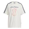 adidas Originals X Disney Oversized T-Shirt Marie Cat Comfortable Versatile Fashion Soft Solid Color Short Sleeve Drop Shoulder T-Shirt KC3099