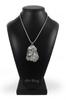 Poodle - Dog necklace, unique jewellery for the dog fan, unique adder pendant by Art-Dog brand