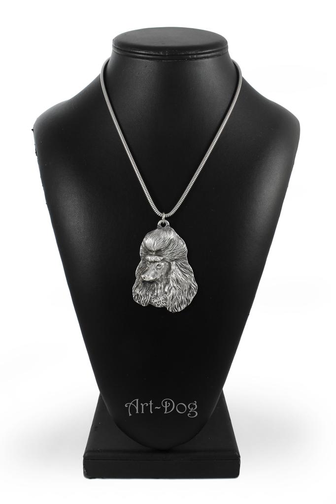 Poodle - Dog necklace, unique jewellery for the dog fan, unique adder pendant by Art-Dog brand