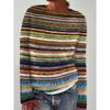 TIFICY Women's Fashion Casual Fall Winter Long Sleeve O-Neck Sweaters