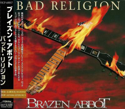 CD BLAZON ABBOTT  Bad Religion VICP60057 VICTOR 1997 Japan ObiRock Used