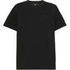 Solid Color Raglan Short Sleeve Round Neck T-Shirt Men Tops Black TB0A6AS70011