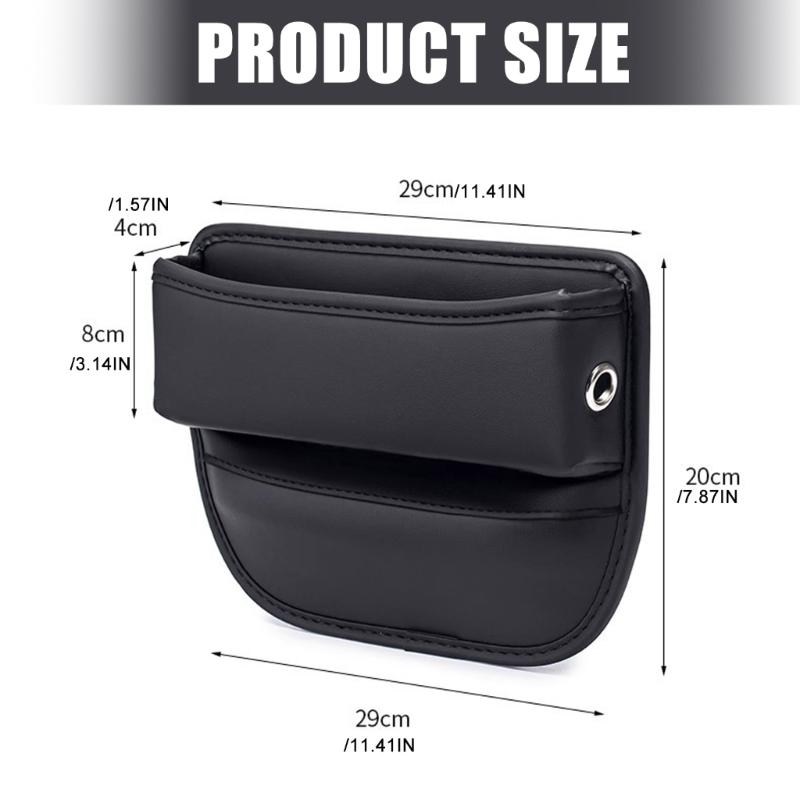 Car Seat Gaps Filler Organizers for Cellphone Side Console Gaps Blockers Plugs Universal for Car SUV Truck
