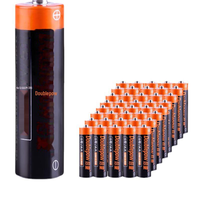 Double A 1.5V Carbon AA Batteries for Remotes, Scales, and Toys