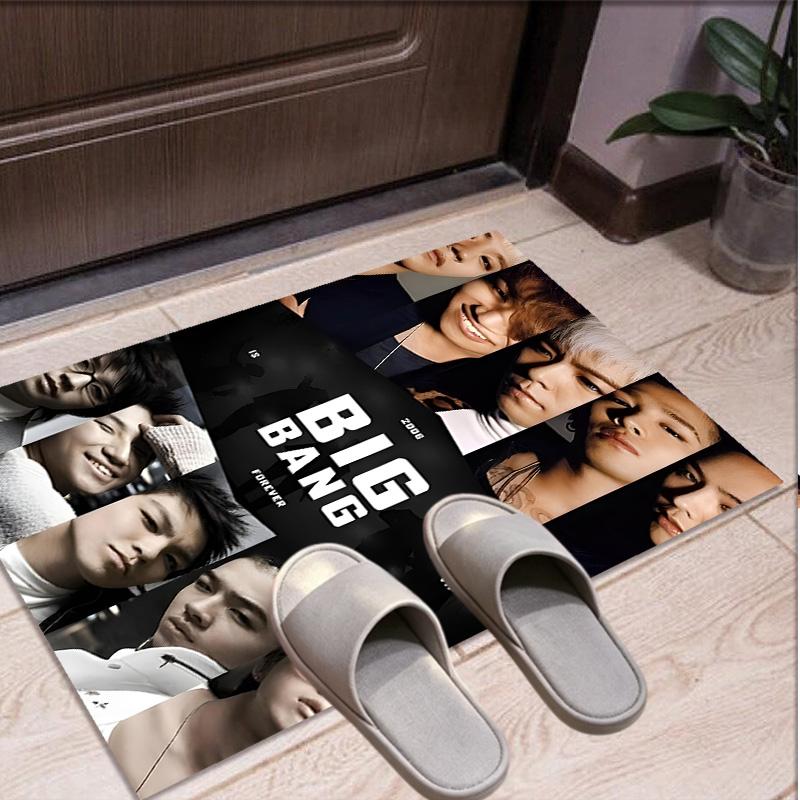 BIGBANG Pattern Rug, Indoor/Outdoor Mat, for Picnic, Gameroom, Bedroom, Office, Living Room, Home Decor Carpet, Birthday Gift
