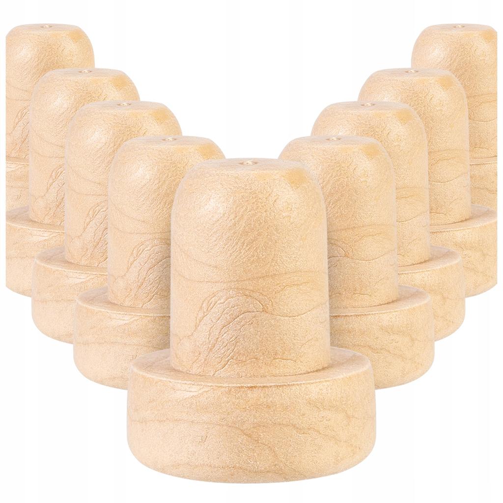 50x Tappi Sintetici a Forma di Fungo 20mm Tappi per Bottiglie di Liquori, Vino, Bottiglie