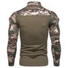 Men's Athletic T-Shirt Long Sleeve Outdoor Hiking Shirt Climbing Shirt