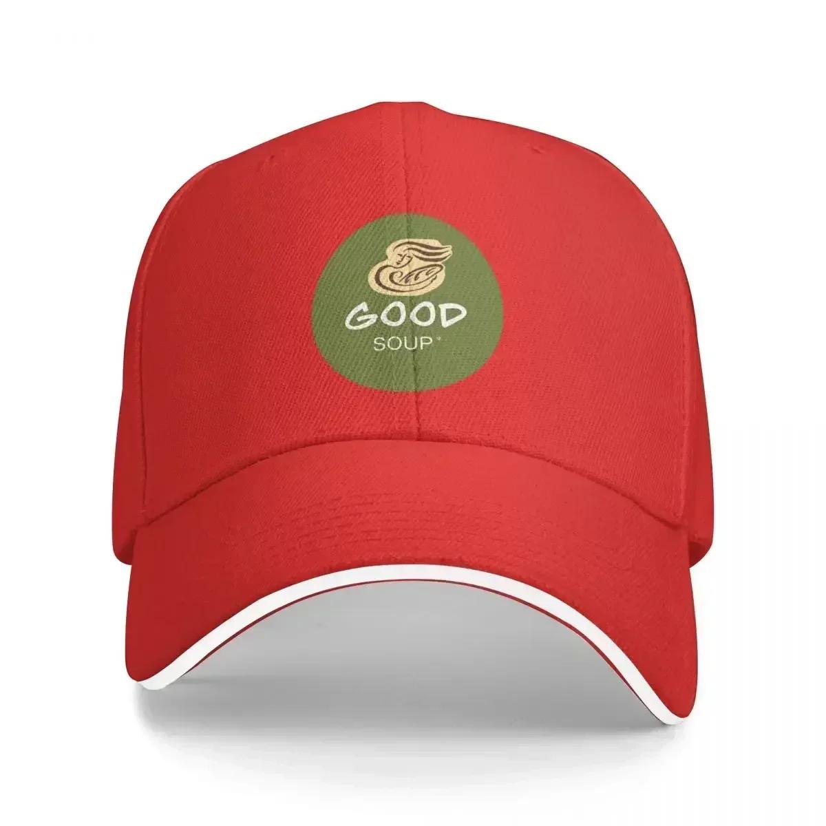 Good Soup Panera Bread Design Unisex Caps Outdoor Trucker Baseball Cap Snapback Breathable Hat Customizable Polychromatic Hats As shown