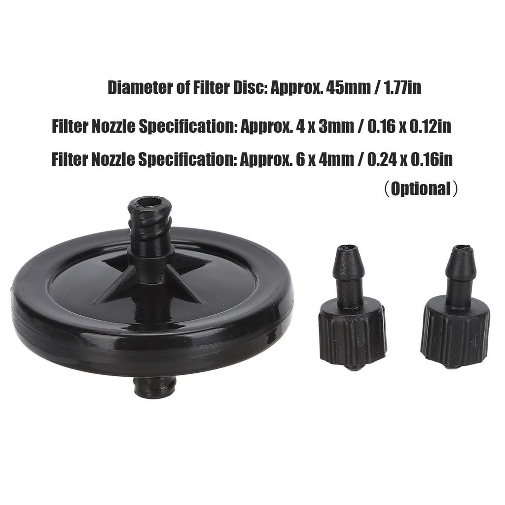 6 Sets UV Ink Filter 45mm Big Disc Accessory Replacement for Spectra Inkjet Printer Inkjet Printer Ink Filter UV Ink Filter