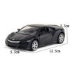 RMZ City 1:36 Scale NSX Toy Car Models Alloy Die cast Toys Vehicles Pull Back Function Simulation Toys for Boys Best Gifts kid