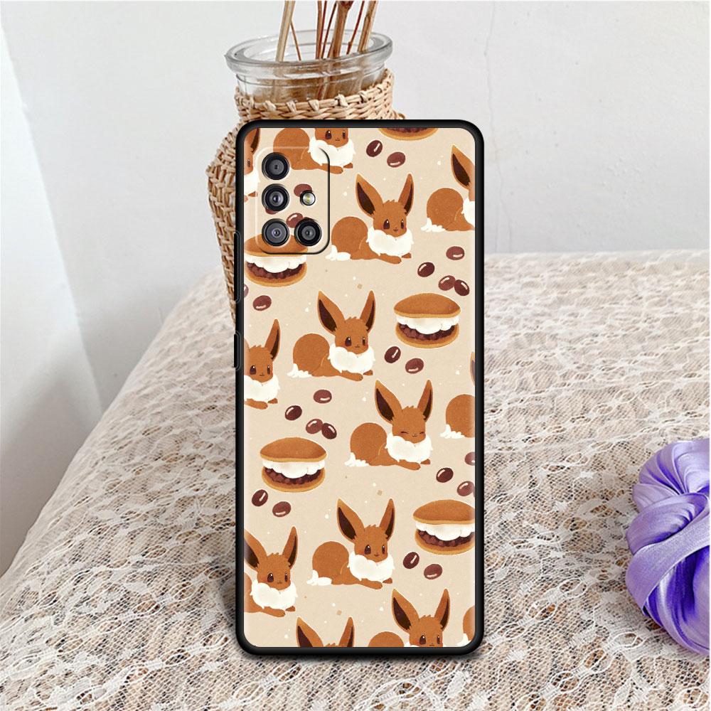Vtipné Roztomilé Pokemon Pro Samsung Galaxy A52 A12 A51 A32 A21s Silikonový Kryt na Telefon A71 A22 A31 A13 A73 A53 A41 A11 A02s A23 Kryt
