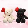 Teddybär Plüschtier für den Valentinstag Süßer und kuscheliger Bär zum Ausdruck von Liebe Romantisches Geschenk zum Jahrestag
