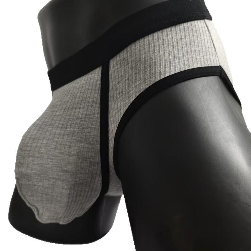 Cuecas Masculinas Respiráveis com Compartimento U-Pouch - Design Sexy e Confortável