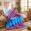 Ajax Amsterdam Print Flannel Blanket Soft Warm Sofa Bed Throw Blanket For Home Office Bedroom