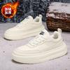 Autumn and Winter Velvet New Port Style Thick-soled Heightening Student Casual Shoes Meilade Retro Board Shoes