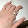 Enchanting Alloy Ring - New Style Women's Student Exclusive Luxury High-Class Butterfly Finger Ring