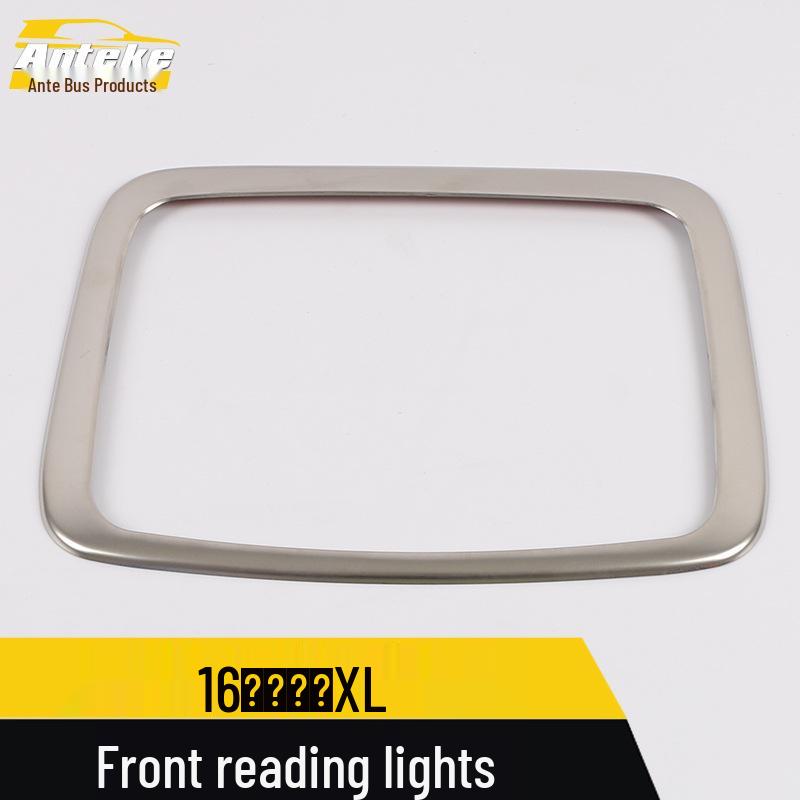 Malibu XL Front Row Reading Light Frame & Center Console Decorative Ring Stickers (16 Models Compatible)