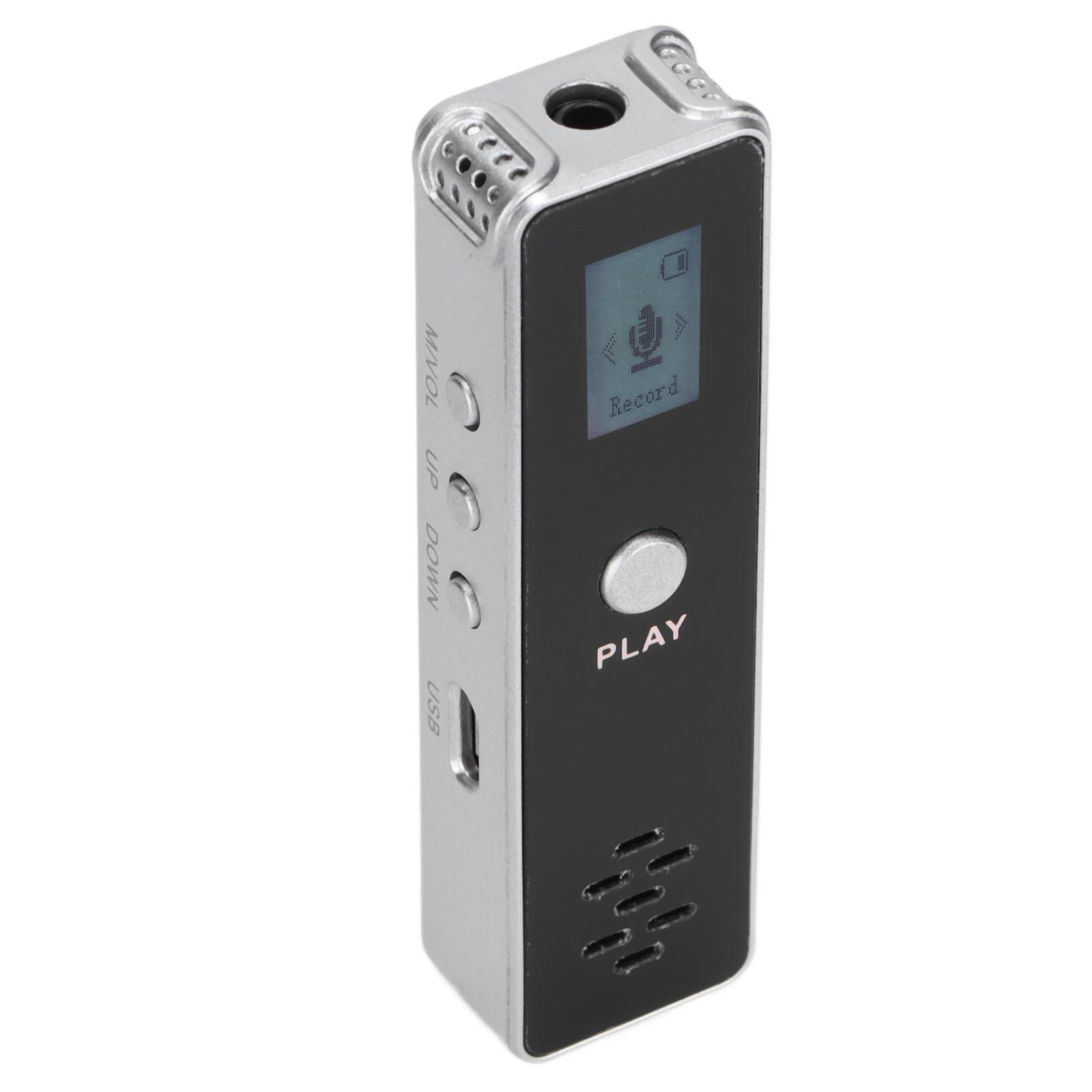 

Digital Voice Recorder Noise Reduction Stereo Screen Recording Device with MP3 Player