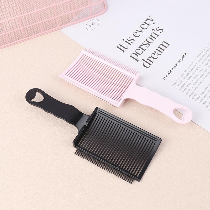 Fading Comb Professional Barber Clipper Blending Flat Top Hair Cutting Comb For Men Heat Resistant Fade Comb Salon Styling Tools