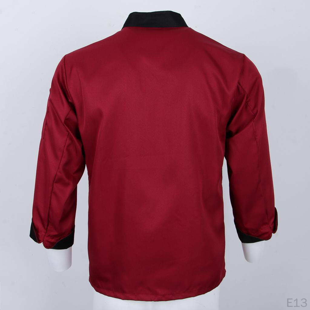 Chef Apparel Jacket Unisex Kitchen Work Restaurant Uniform
