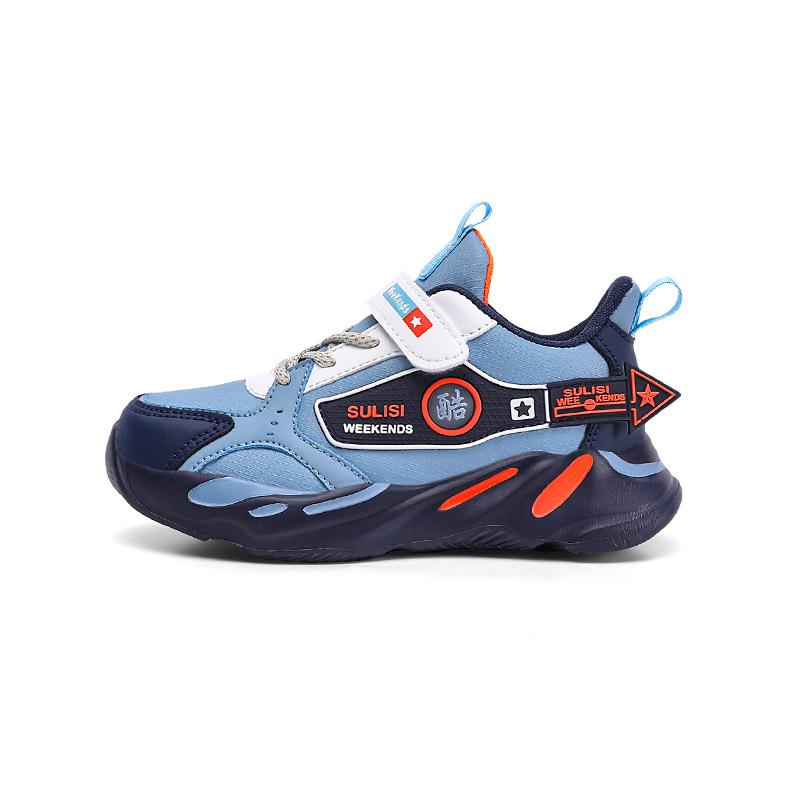 Boys Shoes 2025 New Children's Sports Shoes Casual Boys Running Shoes Non-slip Spring and Autumn Mesh Breathable Tide