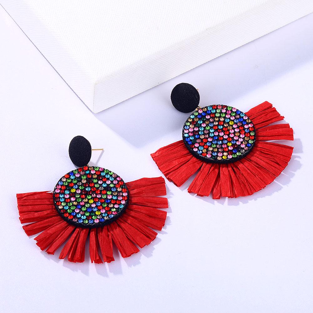 2024 Bohemian Queen Lafite Cic cercei cu picătură de cristal colorate Bijuterii de modă pentru femei Cadouri de petrecere