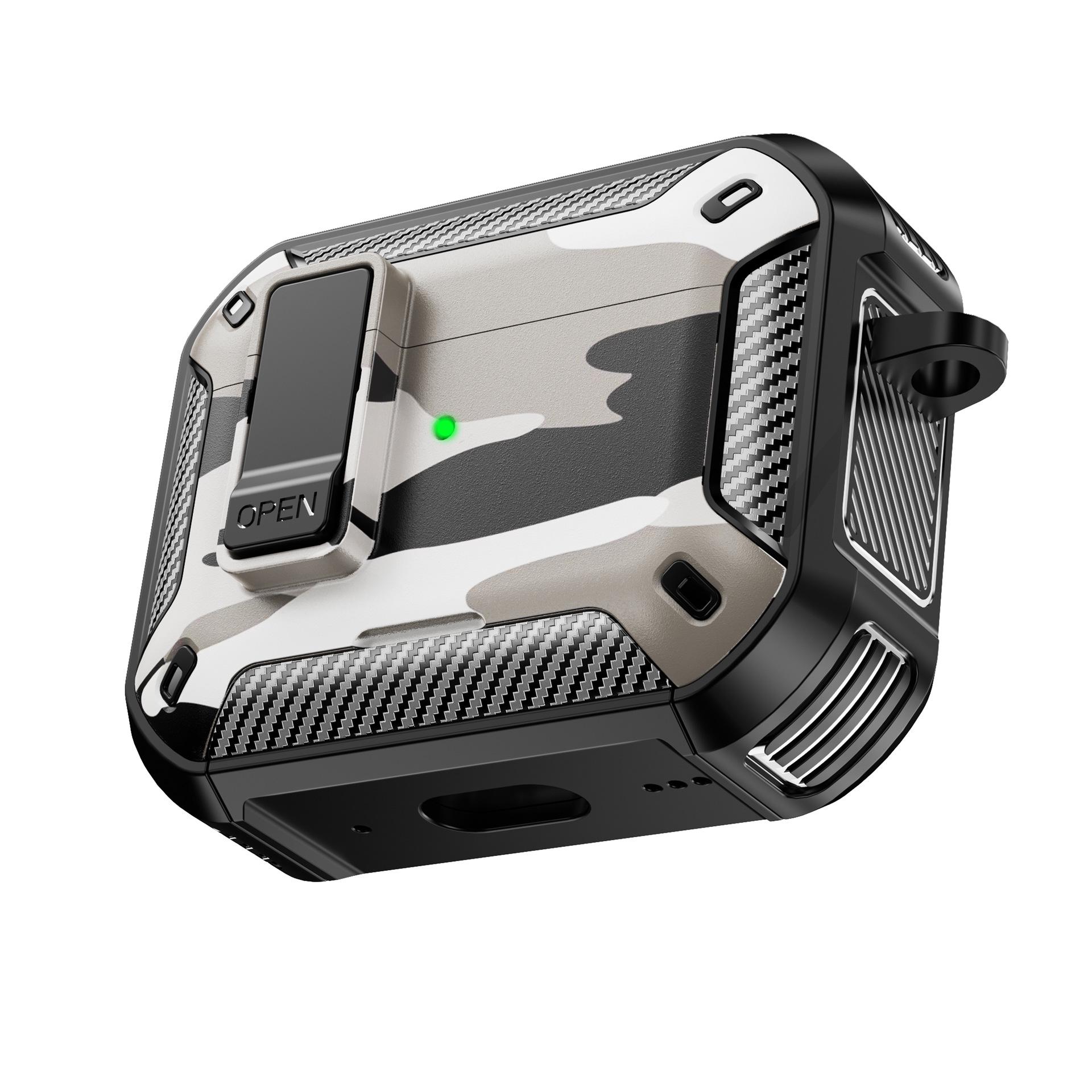 Bluetooth Protective Case for Apple AirPods Pro 2/3/4 with Buckle AirPods Pro 2nd Gen