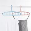 11 Hole Organizer Clothes Hanger Magic Plastic Folding Space Saving Clothes Wardrobe Storage Multifunction Rotate Drying Rack
