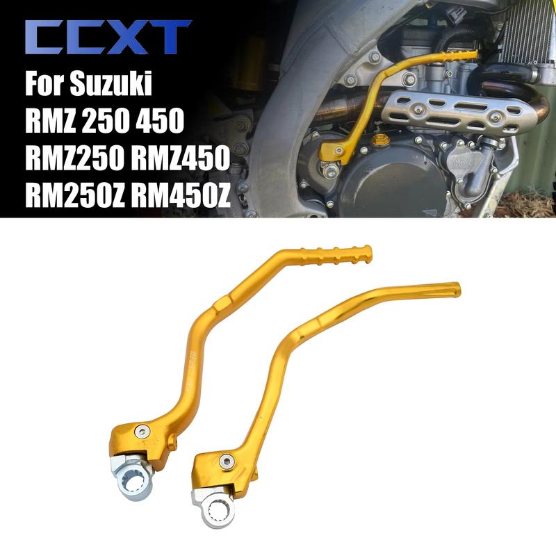 Motorcycle CNC Forged Kick Start Starter Lever Pedal For Suzuki RMZ250 RMZ450 RM250Z RM450Z RMZ 250 450 2008-2014 Universal