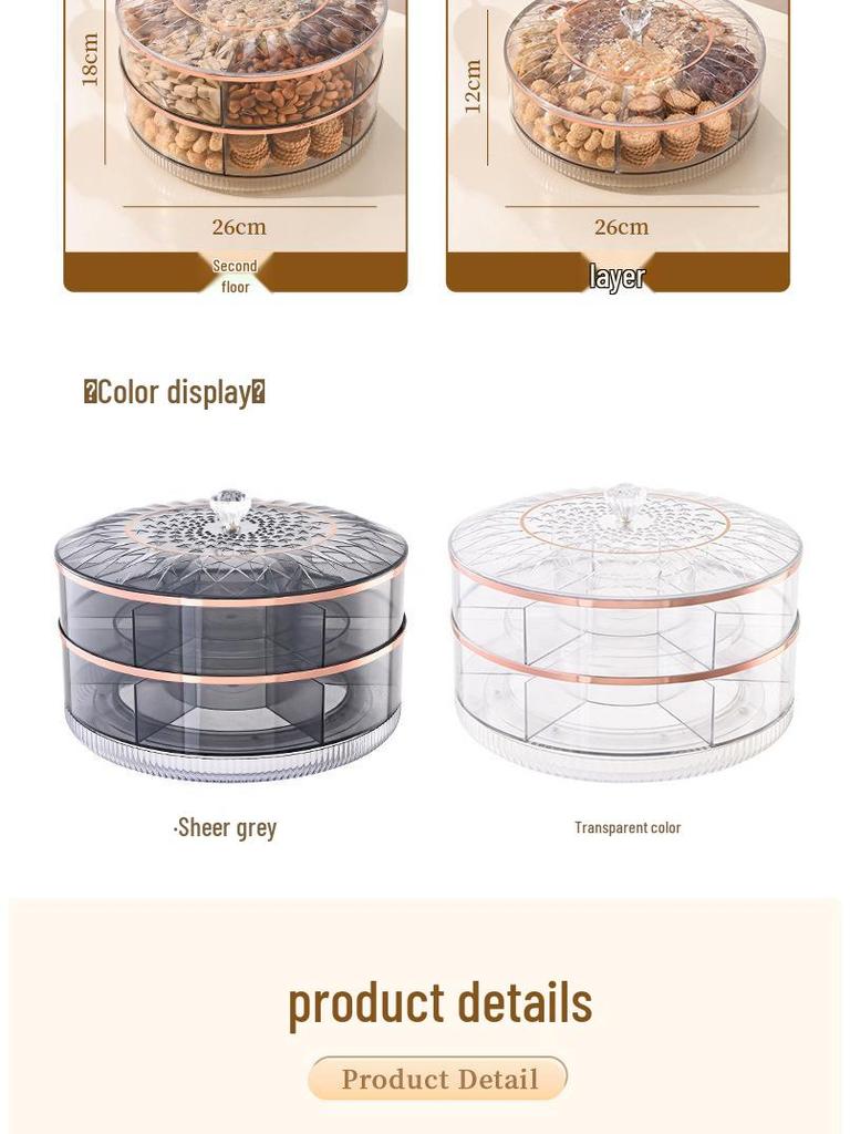 2024 Mehrzweck-Obst- und Snackschale für Wohnzimmer-Couchtisch