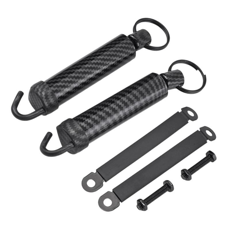 

Heavy Duty Metal Tailgate Lift Springs 15-24cm Adjustable Carbon Fiber Trunk Spring 2pcs for Easy Trunk Opening 1