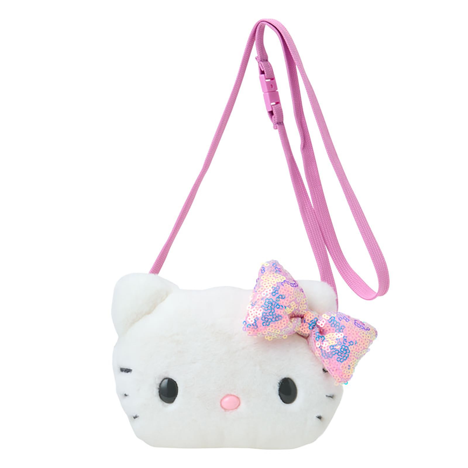 

Sanrio Нашейный кошелек для монет Hello Kitty для детей от 3 лет 637661 Хлопок/Полиэстер/ПВХ в форме мордочки
