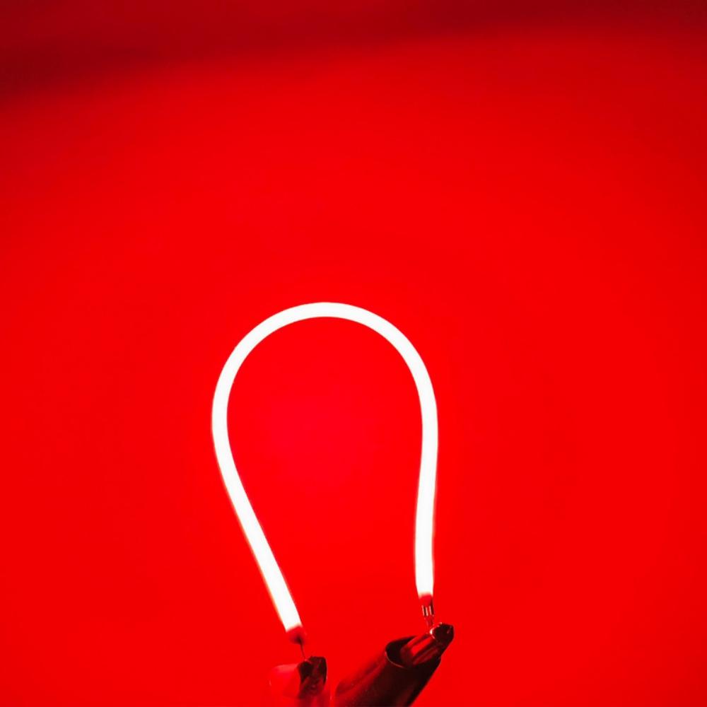 DC 3V COB LED Diode Yellow/Red/Blue/Green/White 60MM 125MM 145MM 185MM 300MM 450MM Edison Bulb Lamp Parts Flexible LED Filament