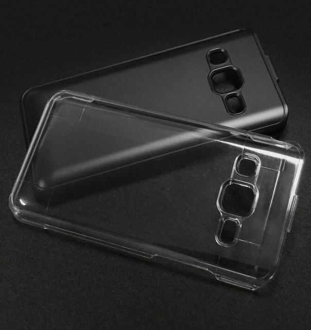 Husă transparentă Samsung Galaxy Folder 2 Husă tare transparentă pentru SM-G160N