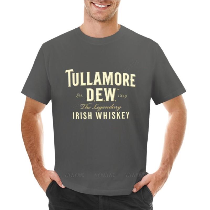 

Tullamore d.e.w. T-Shirt aesthetic clothes Oversized t-shirt Men s short sleeve t shirts man t-shirt cotton crew neck tshirt S