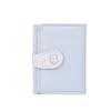 Three-Fold Cartoon Kitten Short Wallet: Multi-Card Slot Coin Purse for Women and Students