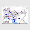 Ipswich Map Poster Metal Plaque Wall Pub Printing Pub Garage Painting Dcor Tin Sign Poster