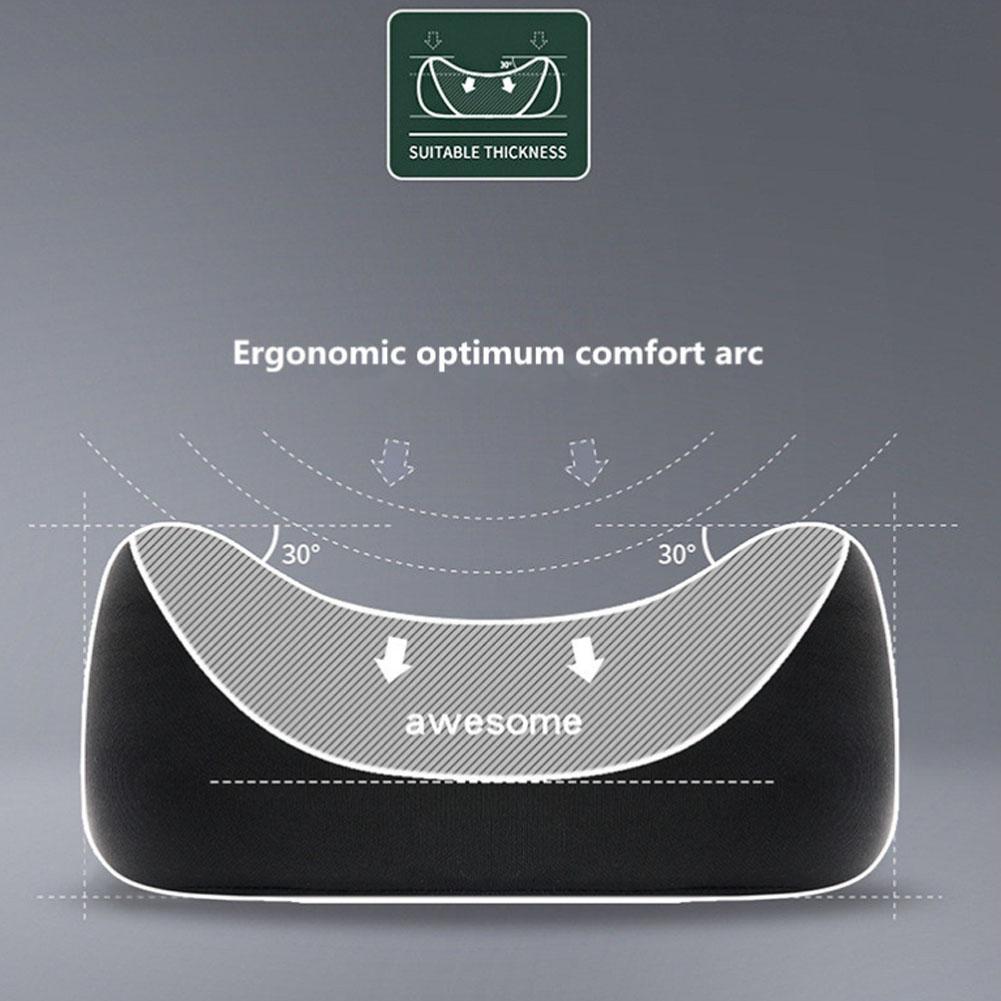 Car Headrest Neck Pillows Auto Memory Breathable Travel Guard Auto Lumbar Pillow Travel Guard Cars Lumbar Pillow Car Supplies