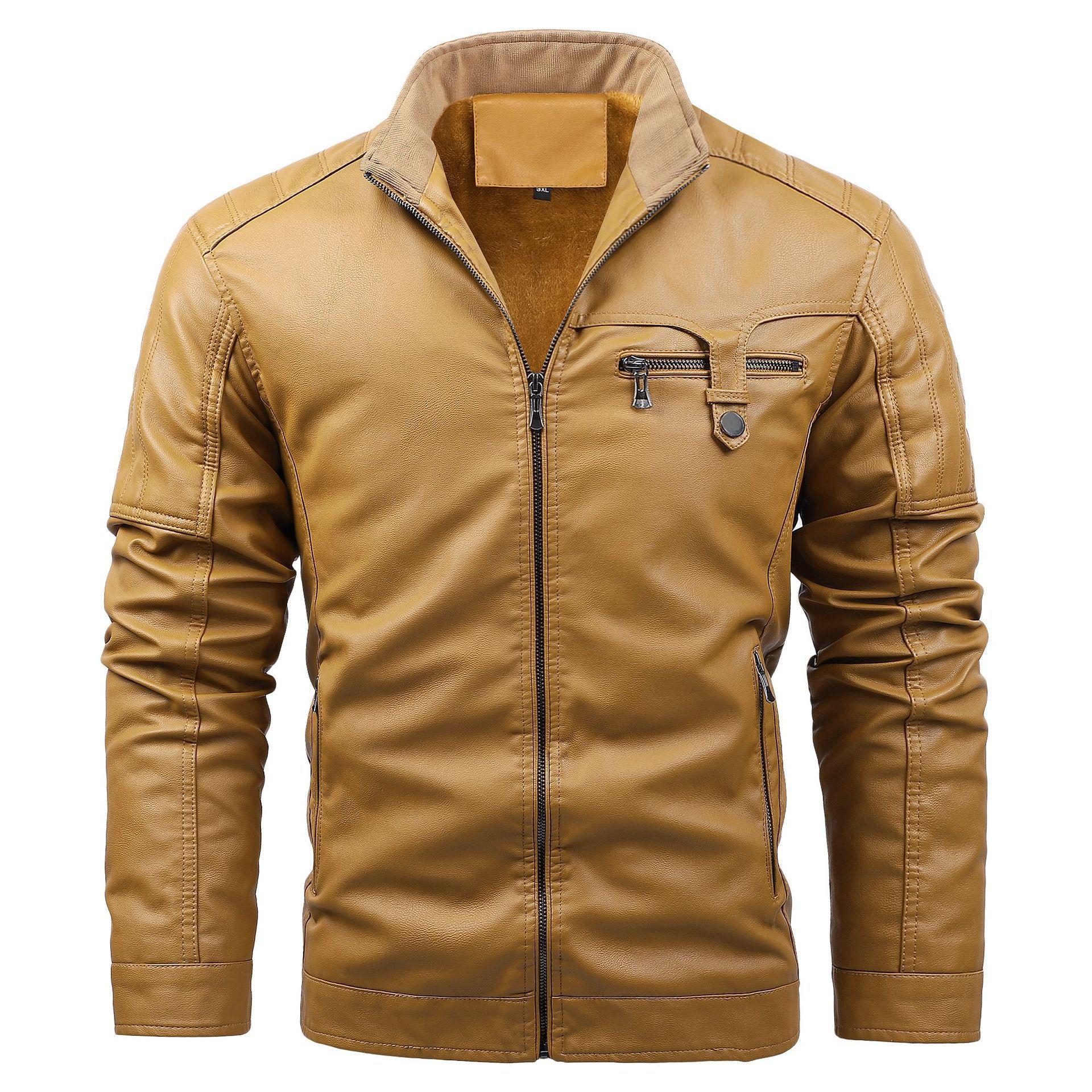 

Европейская и американская одежда для локомотивов Кожаная куртка европейского размера Кожаная куртка XXXL