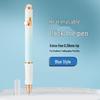 Blue Erasable Fountain Pen for Students with Refillable Heat-Erase Ink and Eraser, Ideal for Writing Practice