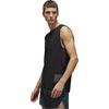 Y-3 Run Tank Black Men Tops JN4885