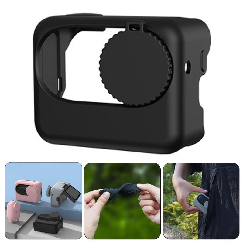 For 360 GO 3S Camera Silicone Case Antiscratch Protective Thumb Camera Silicone Soft Skin Protector Camera Accessories